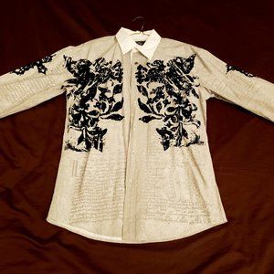 "Roar" Printed Dress Shirt Men's (Used).